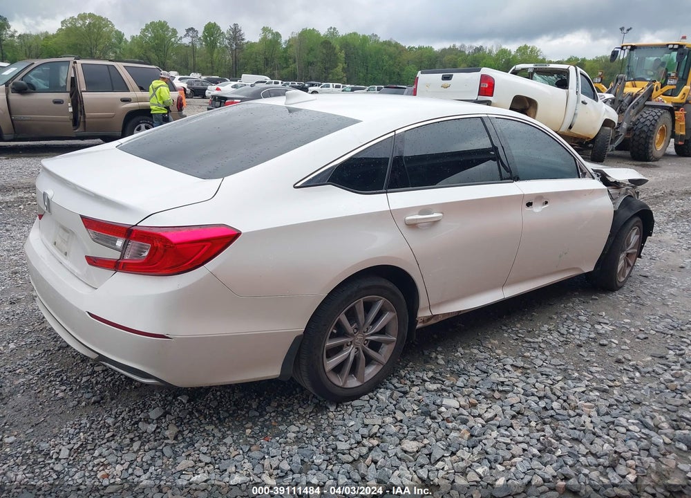 2021 HONDA ACCORD VIN: 1HGCV1F16MA120391