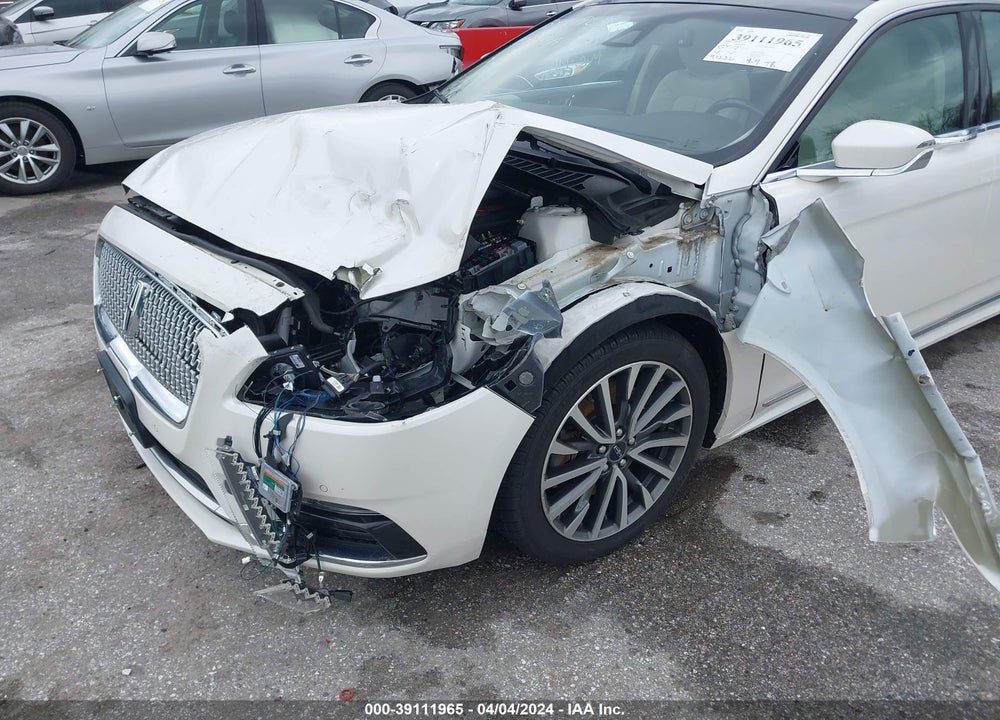 2017 LINCOLN CONTINENTAL SELECT VIN: 1LN6L9TK2H5634617