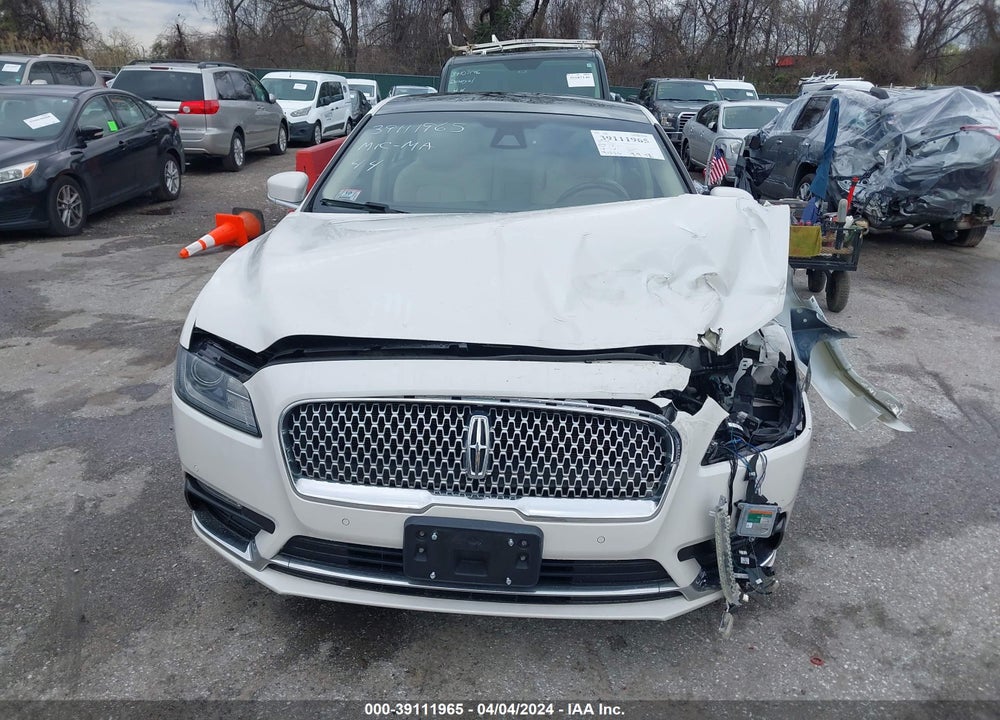 2017 LINCOLN CONTINENTAL SELECT VIN: 1LN6L9TK2H5634617