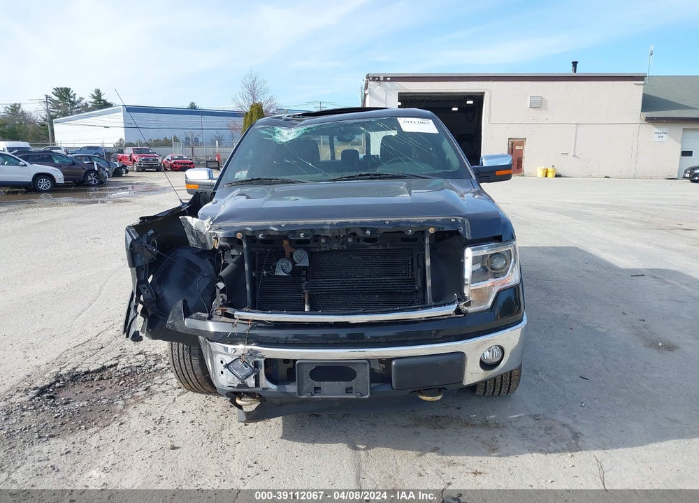 2013 FORD F-150 LARIAT VIN: 1FTFW1EF5DFC60537
