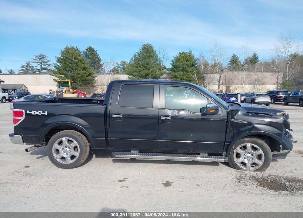 2013 FORD F-150 LARIAT VIN: 1FTFW1EF5DFC60537