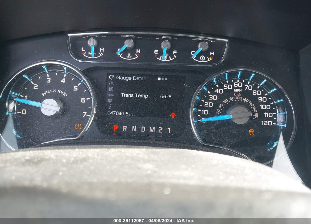 2013 FORD F-150 LARIAT VIN: 1FTFW1EF5DFC60537
