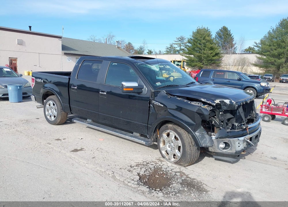 2013 FORD F-150 LARIAT VIN: 1FTFW1EF5DFC60537