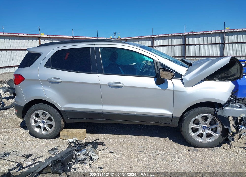 2021 FORD ECOSPORT SE VIN: MAJ6S3GL7MC402372