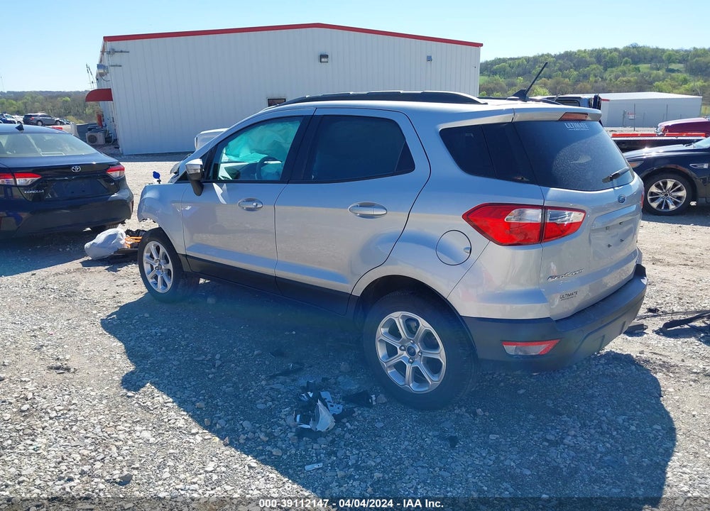 2021 FORD ECOSPORT SE VIN: MAJ6S3GL7MC402372