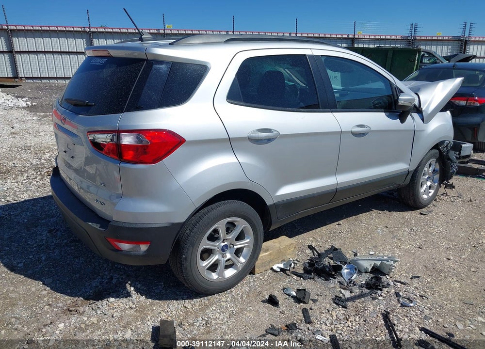 2021 FORD ECOSPORT SE VIN: MAJ6S3GL7MC402372