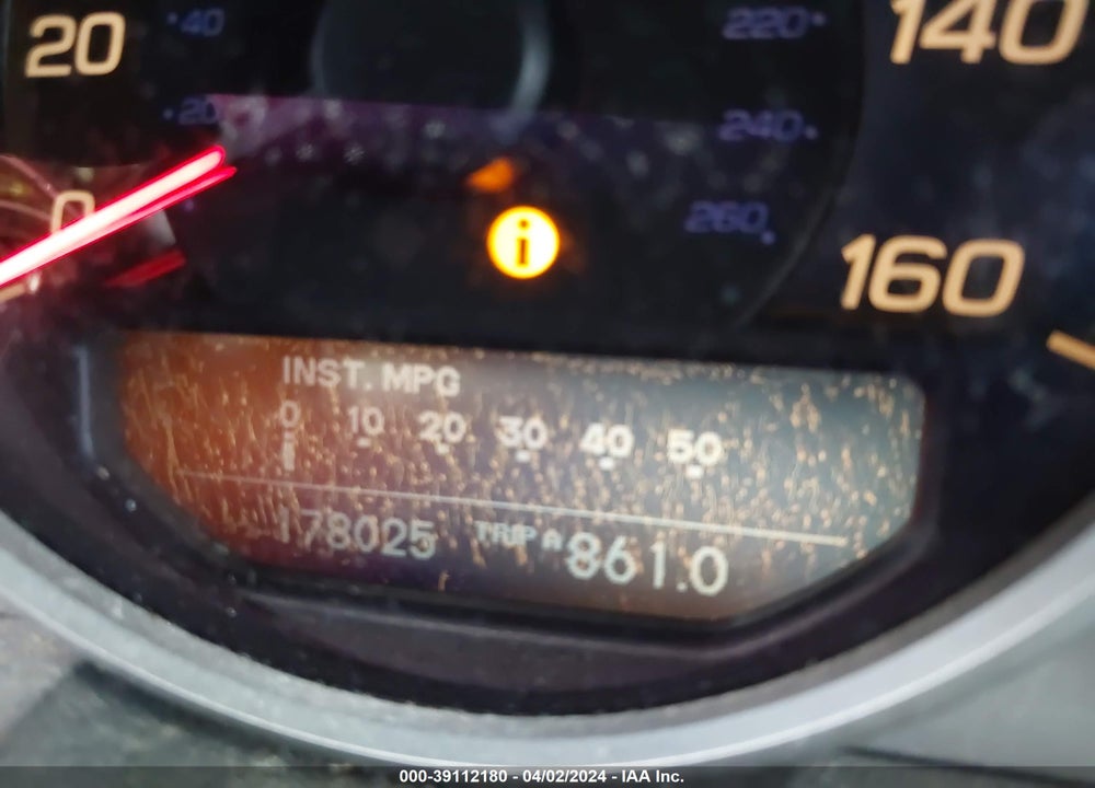 2006 ACURA RL 3.5 VIN: JH4KB16516C005998