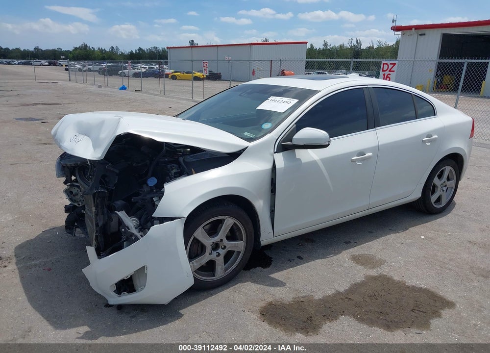 2012 VOLVO S60 T5 VIN: YV1622FS4C2134389