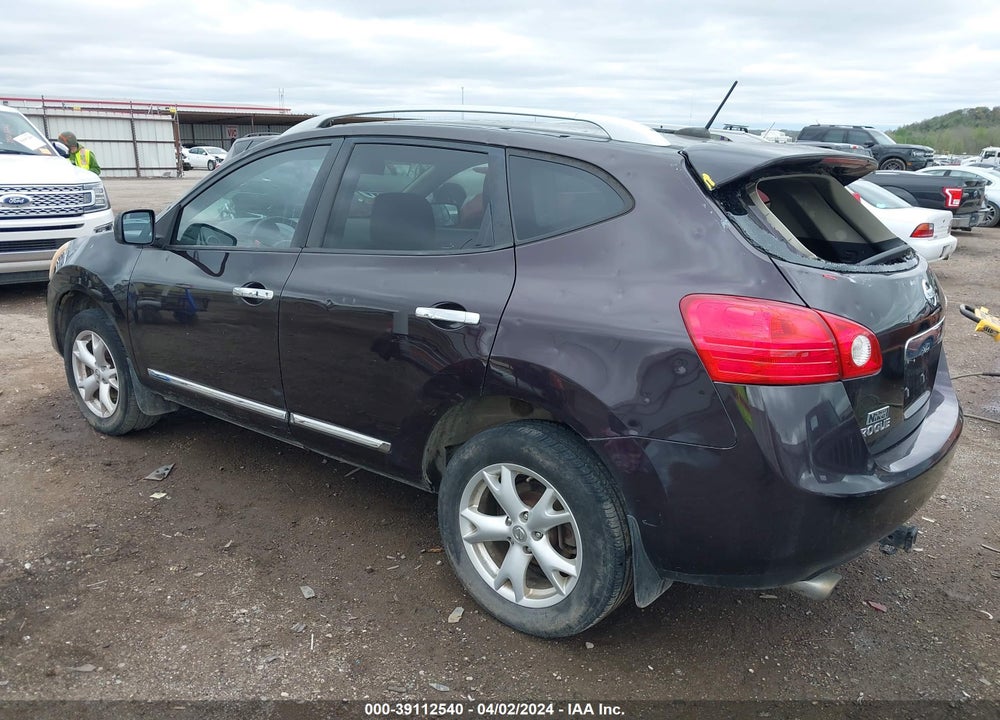 2011 NISSAN ROGUE SV VIN: JN8AS5MT9BW181295