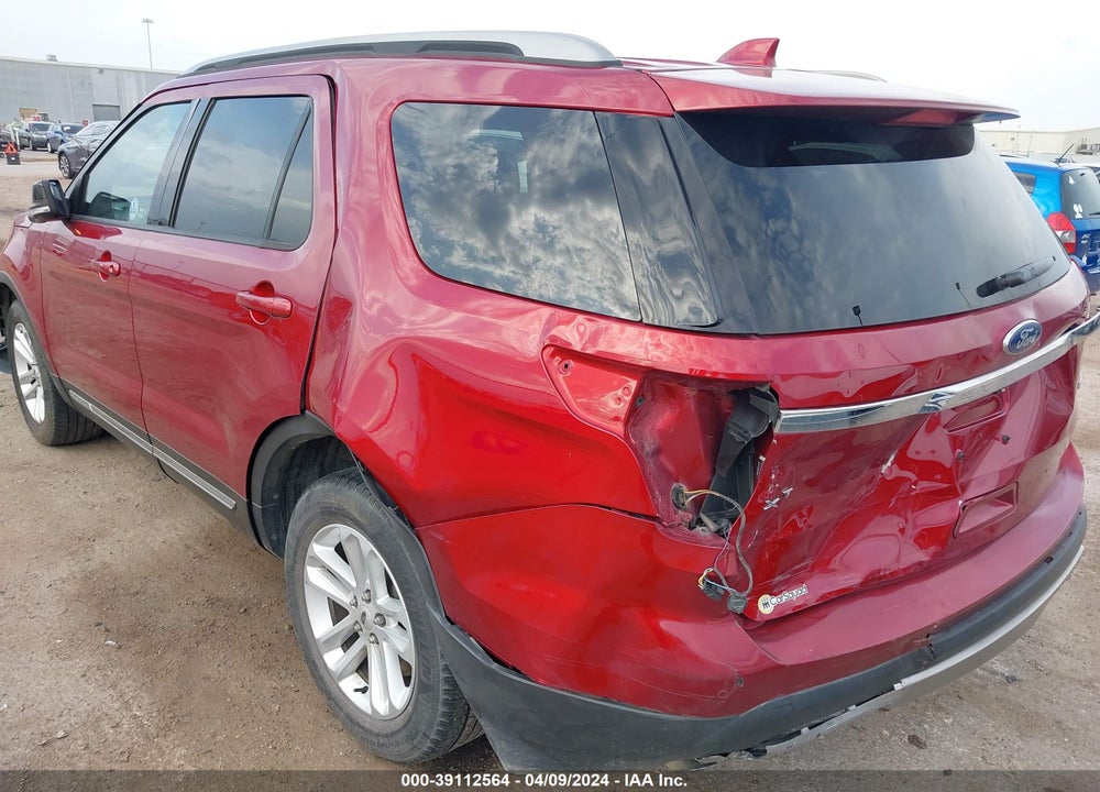 2017 FORD EXPLORER XLT VIN: 1FM5K7DH8HGA98945