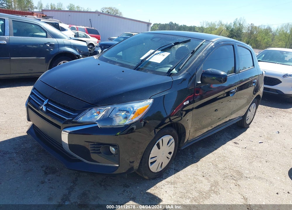 2021 MITSUBISHI MIRAGE CARBONITE EDITION/ES/LE VIN: ML32AUHJ2MH007214