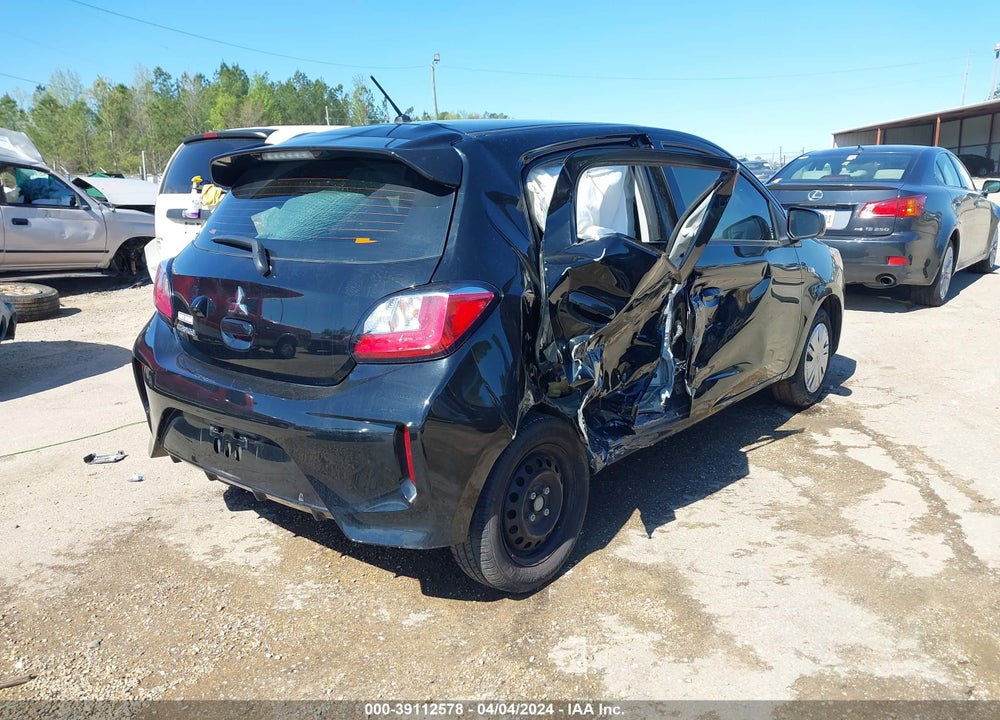 2021 MITSUBISHI MIRAGE CARBONITE EDITION/ES/LE VIN: ML32AUHJ2MH007214