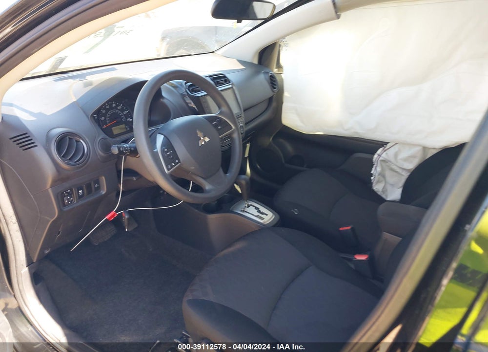 2021 MITSUBISHI MIRAGE CARBONITE EDITION/ES/LE VIN: ML32AUHJ2MH007214