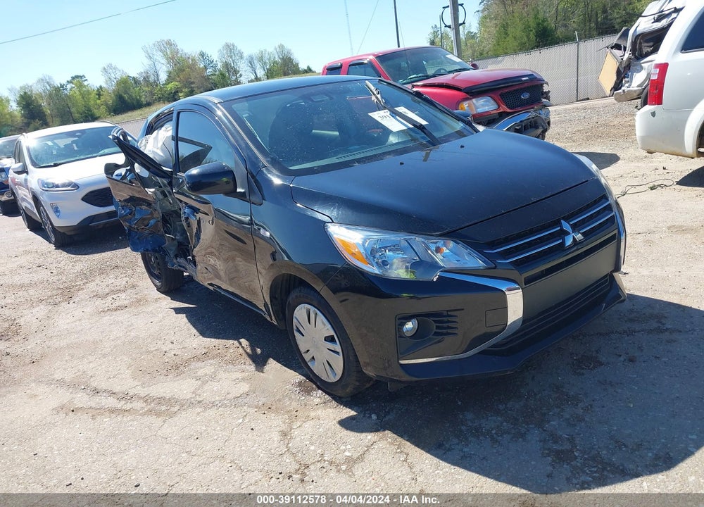 2021 MITSUBISHI MIRAGE CARBONITE EDITION/ES/LE VIN: ML32AUHJ2MH007214