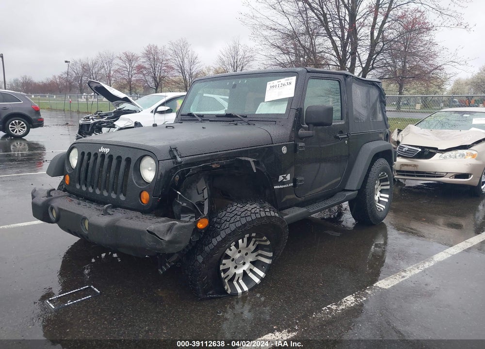 2007 JEEP WRANGLER X VIN: 1J4FA24177L163124