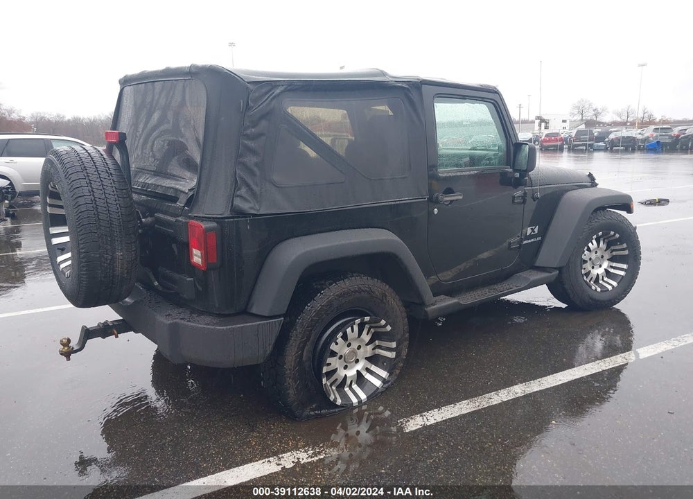2007 JEEP WRANGLER X VIN: 1J4FA24177L163124