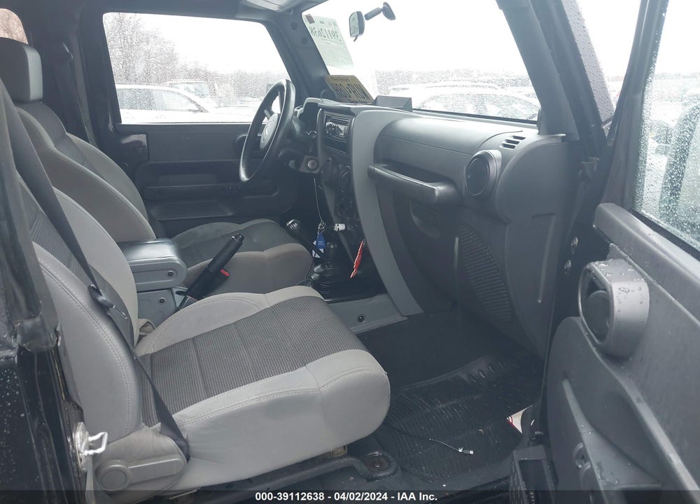 2007 JEEP WRANGLER X VIN: 1J4FA24177L163124