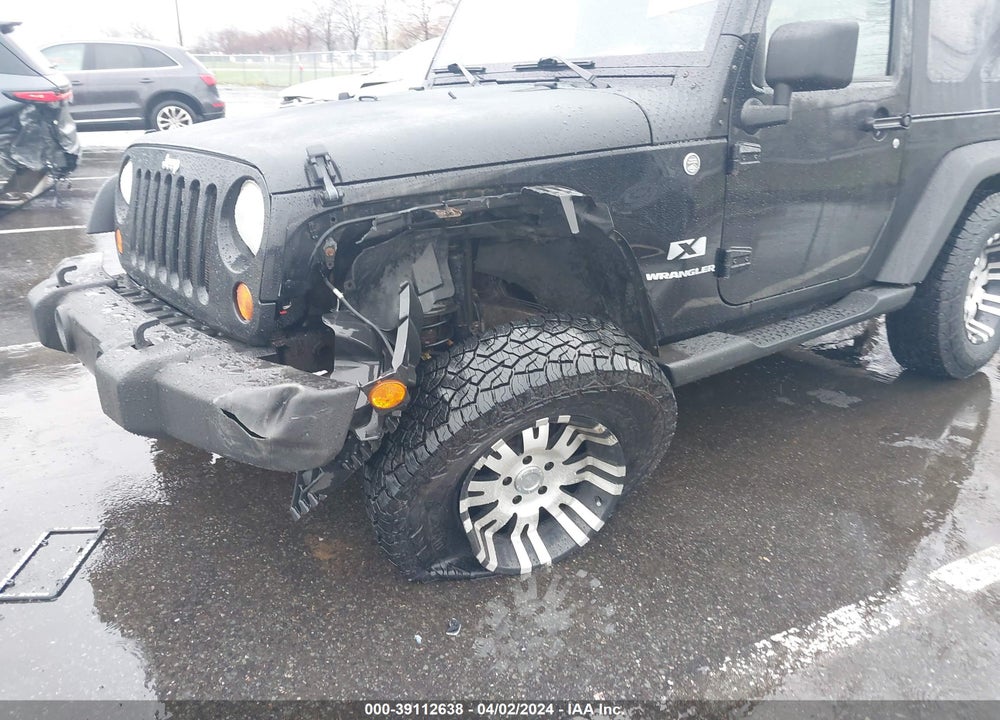 2007 JEEP WRANGLER X VIN: 1J4FA24177L163124