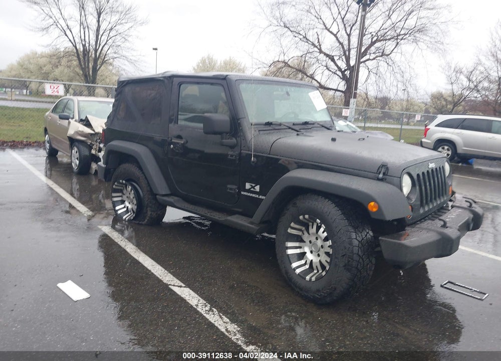 2007 JEEP WRANGLER X VIN: 1J4FA24177L163124