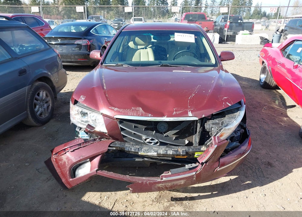 2009 HYUNDAI SONATA LIMITED VIN: 5NPEU46C79H491430