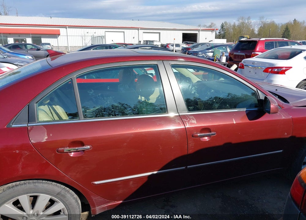 2009 HYUNDAI SONATA LIMITED VIN: 5NPEU46C79H491430