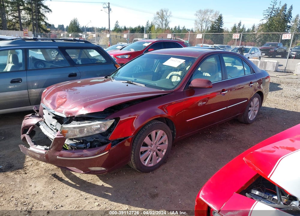 2009 HYUNDAI SONATA LIMITED VIN: 5NPEU46C79H491430