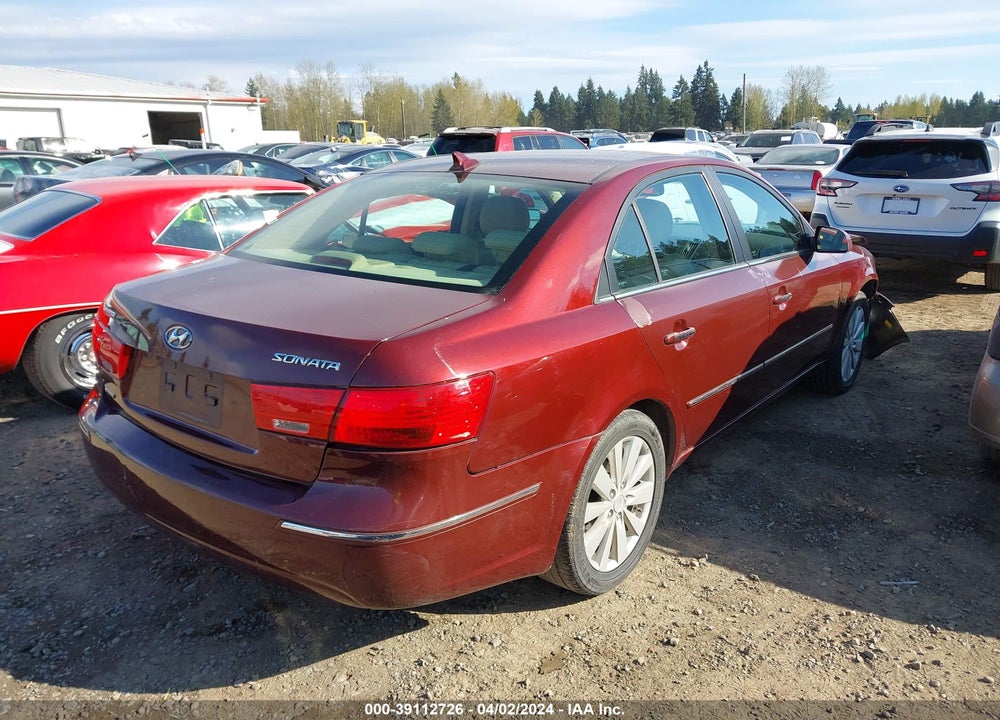 2009 HYUNDAI SONATA LIMITED VIN: 5NPEU46C79H491430