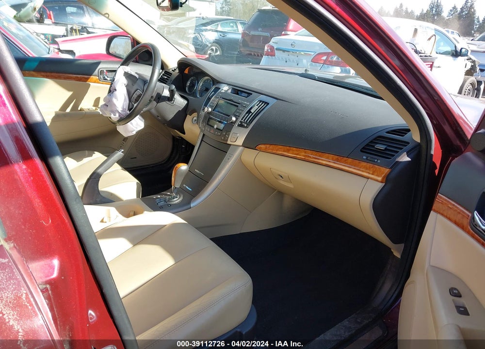 2009 HYUNDAI SONATA LIMITED VIN: 5NPEU46C79H491430