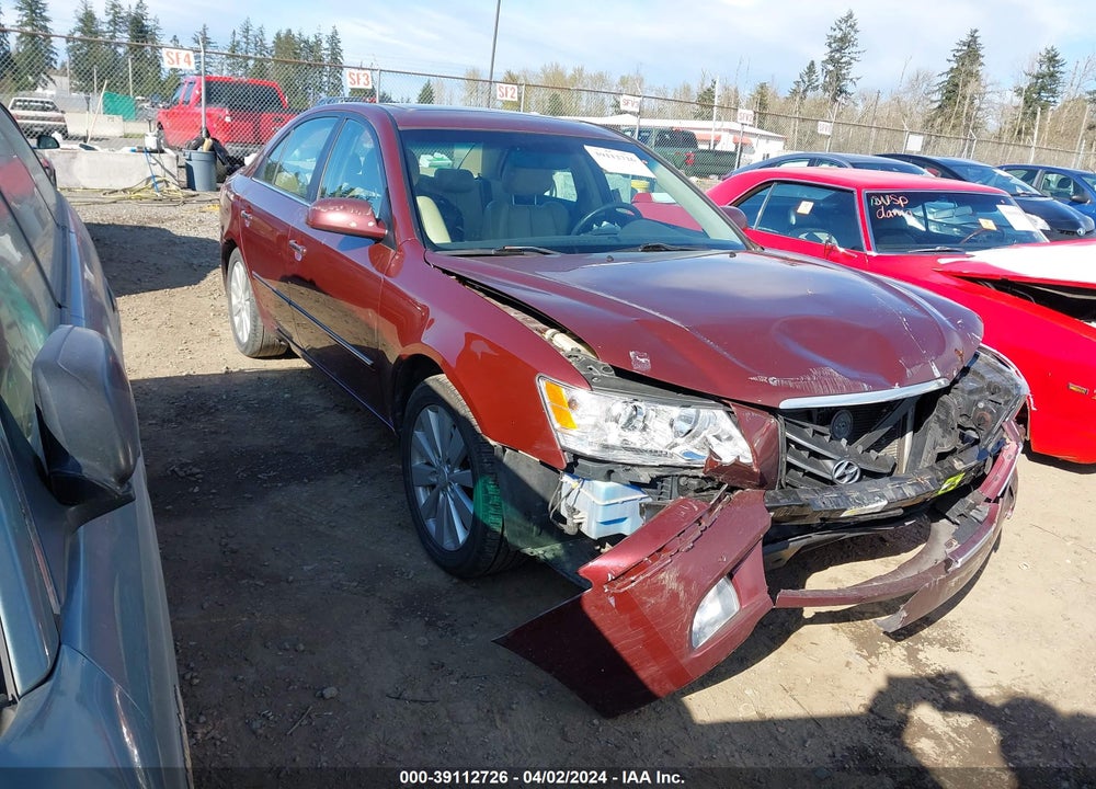 2009 HYUNDAI SONATA LIMITED VIN: 5NPEU46C79H491430