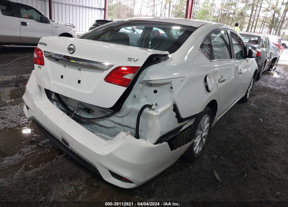 2019 NISSAN SENTRA SV VIN: 3N1AB7APXKY416149