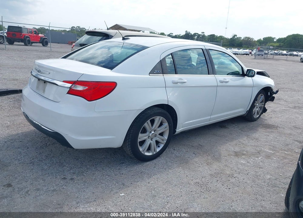 2014 CHRYSLER 200 TOURING VIN: 1C3CCBBB7EN158929