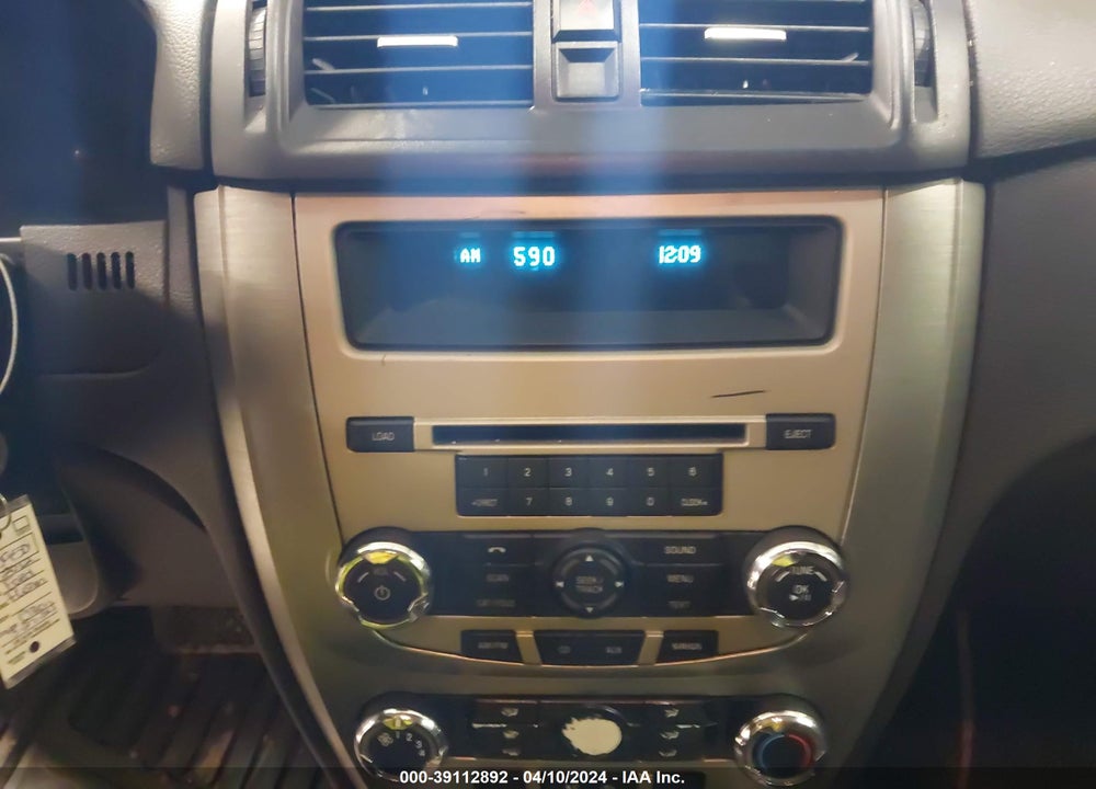 2012 FORD FUSION SE VIN: 3FAHP0HA7CR394991