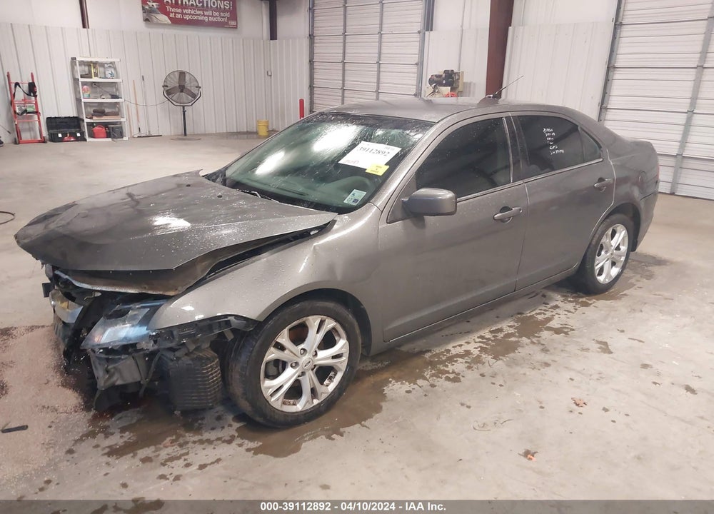 2012 FORD FUSION SE VIN: 3FAHP0HA7CR394991