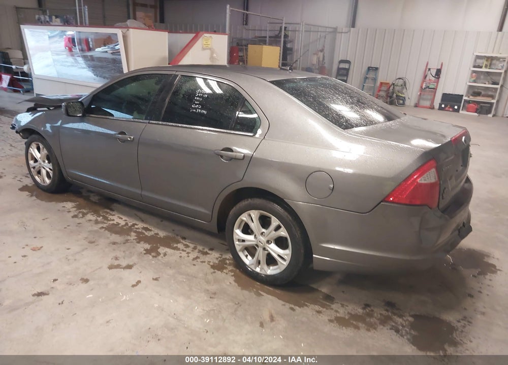 2012 FORD FUSION SE VIN: 3FAHP0HA7CR394991