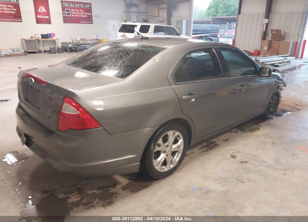 2012 FORD FUSION SE VIN: 3FAHP0HA7CR394991