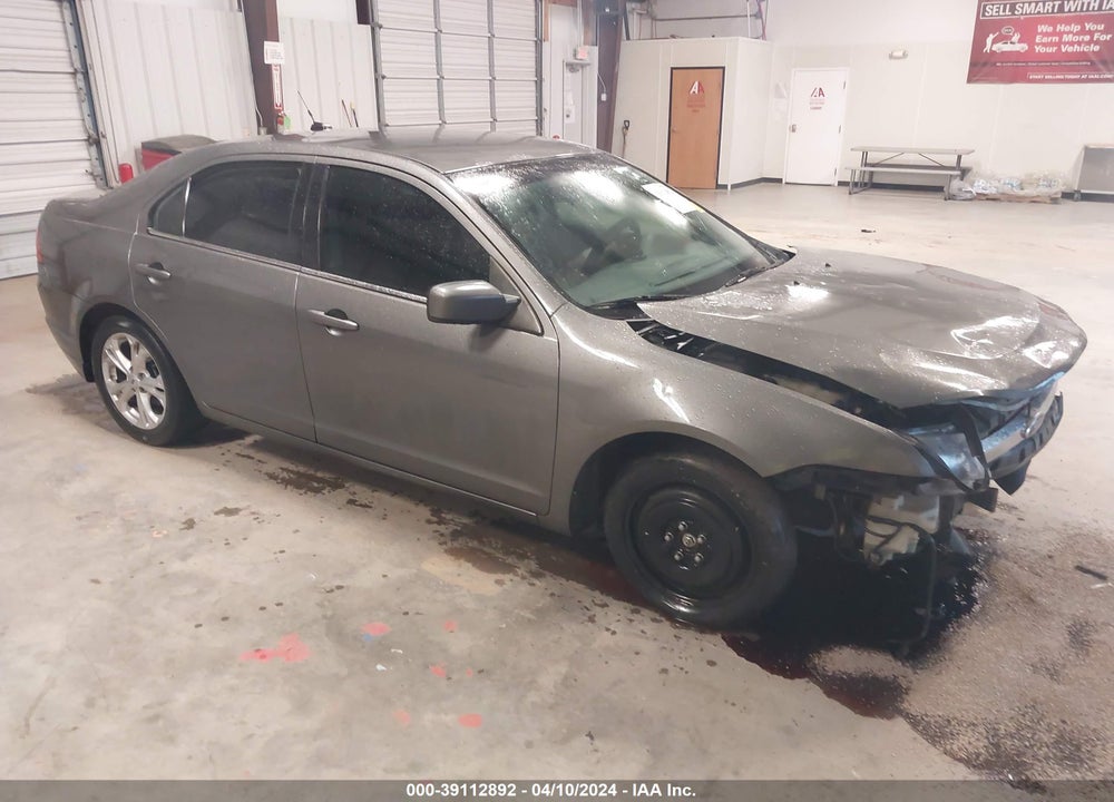 2012 FORD FUSION SE VIN: 3FAHP0HA7CR394991