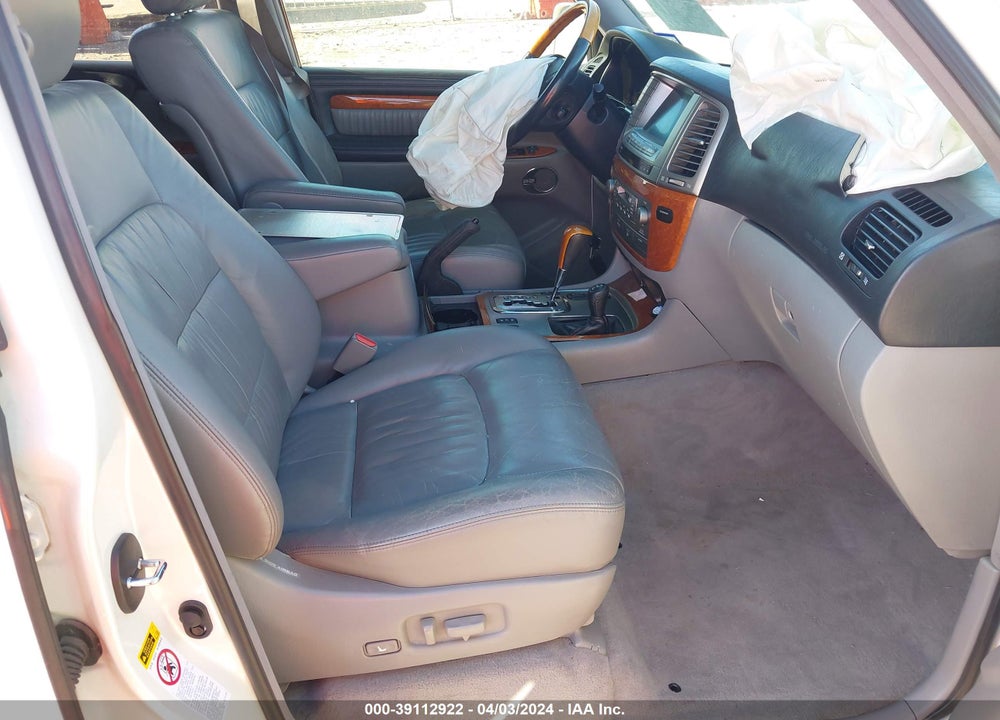 2004 LEXUS LX 470 VIN: JTJHT00W843546187