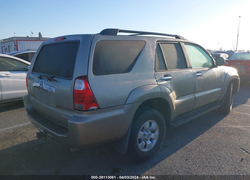 2006 TOYOTA 4RUNNER VIN: JTEZU14R060070662