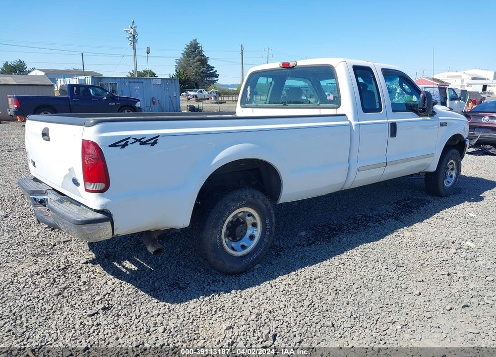 2004 FORD F-250 LARIAT/XL/XLT VIN: 3FTNX21L04MA09662