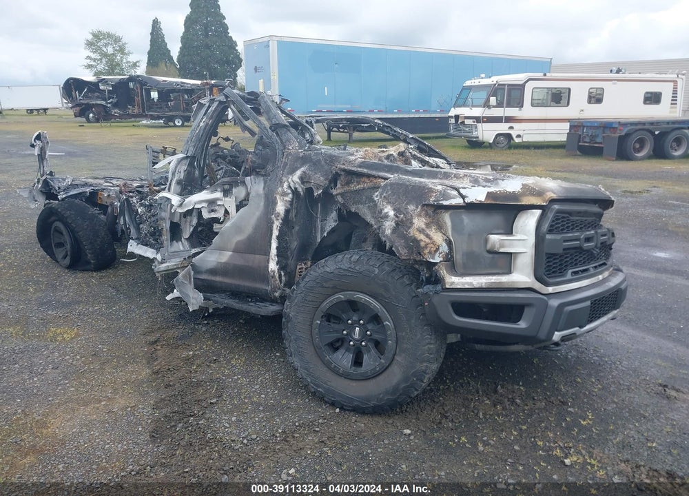 2018 FORD F-150 RAPTOR VIN: 1FTFW1RG8JFA16766