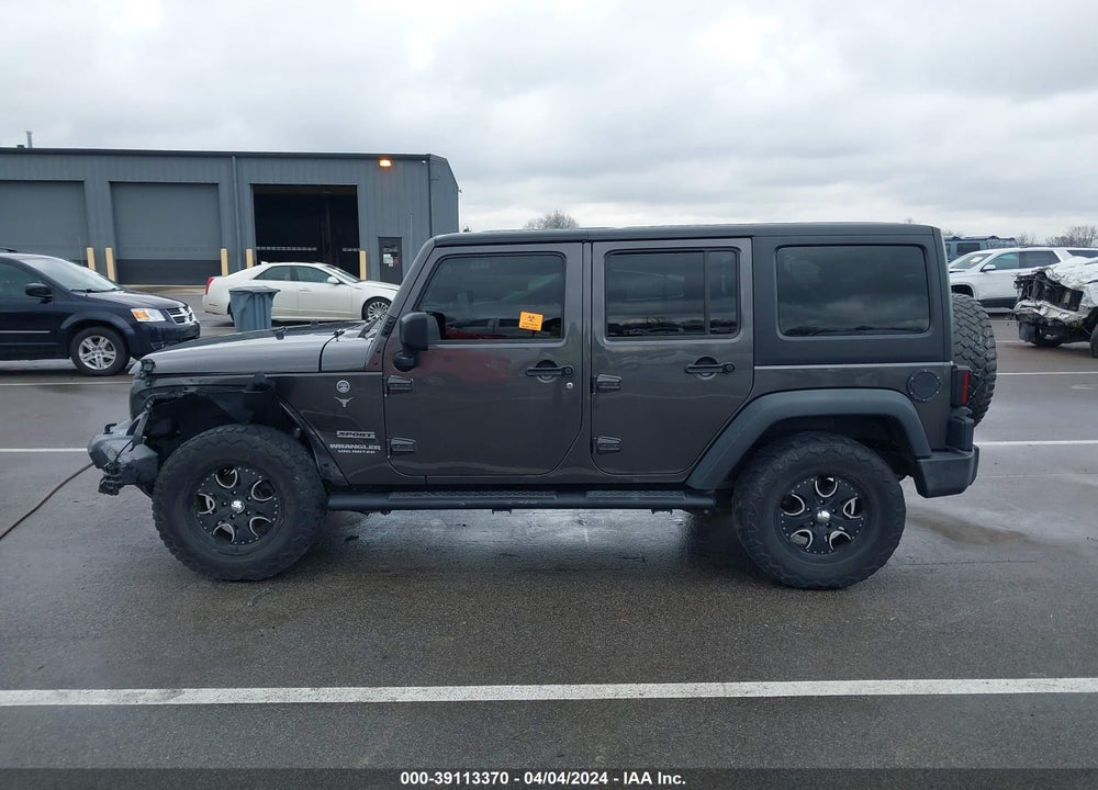 2017 JEEP WRANGLER UNLIMITED SPORT 4X4 VIN: 1C4BJWDG0HL513873