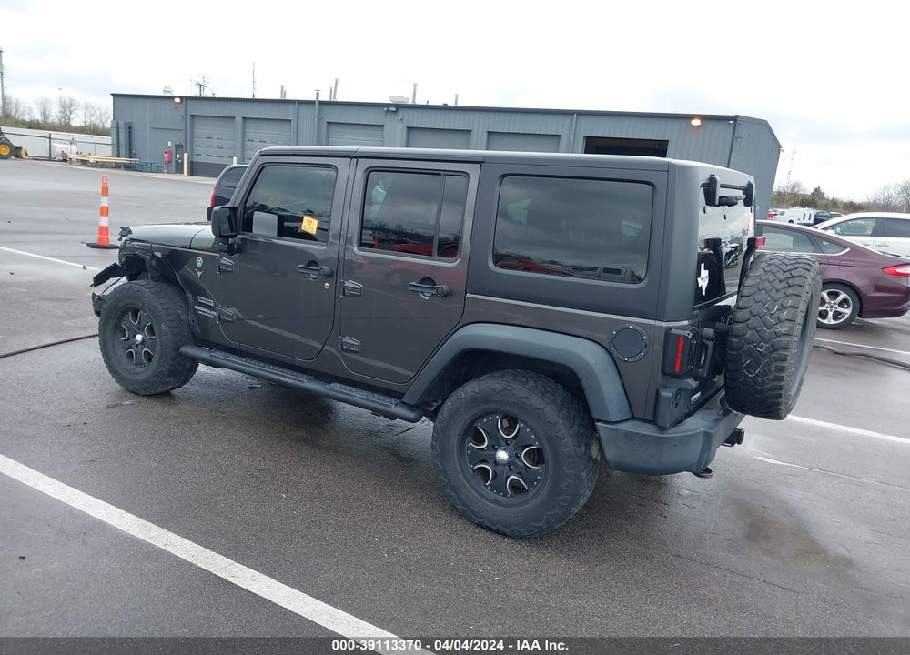 2017 JEEP WRANGLER UNLIMITED SPORT 4X4 VIN: 1C4BJWDG0HL513873