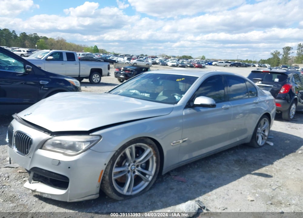 2015 BMW 750I VIN: WBAYA8C50FG197643