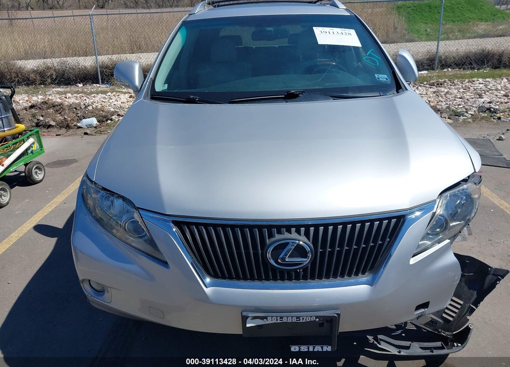 2010 LEXUS RX 350 VIN: JTJBK1BA3A2413807