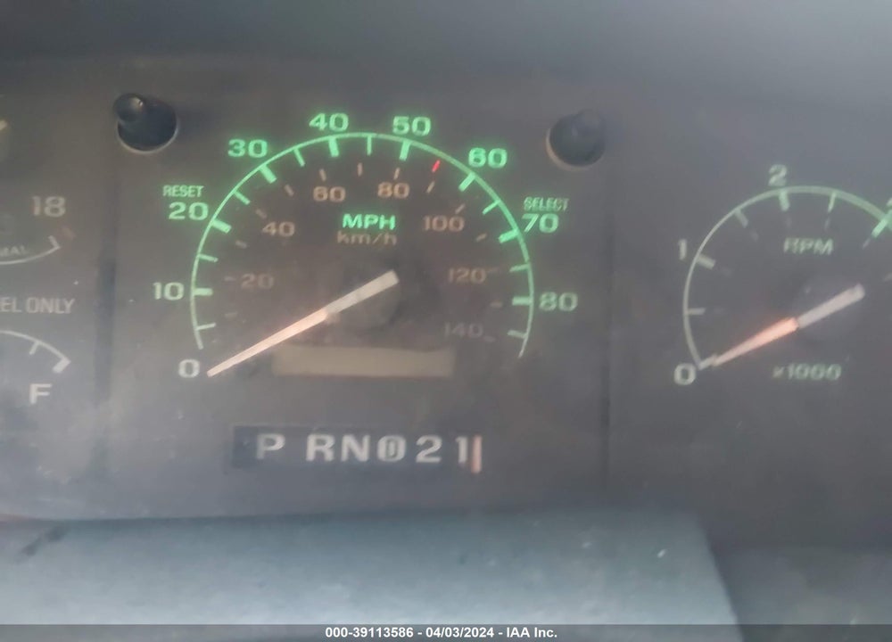 1993 FORD F250 VIN: 1FTHF25M9PNA60462