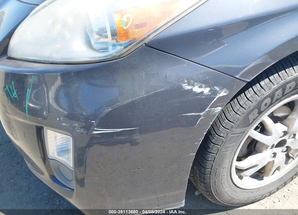 2010 TOYOTA PRIUS II VIN: JTDKN3DU8A0168110