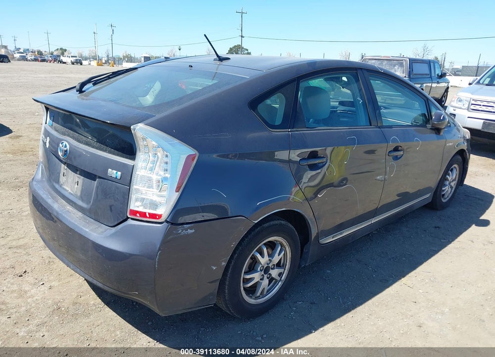 2010 TOYOTA PRIUS II VIN: JTDKN3DU8A0168110