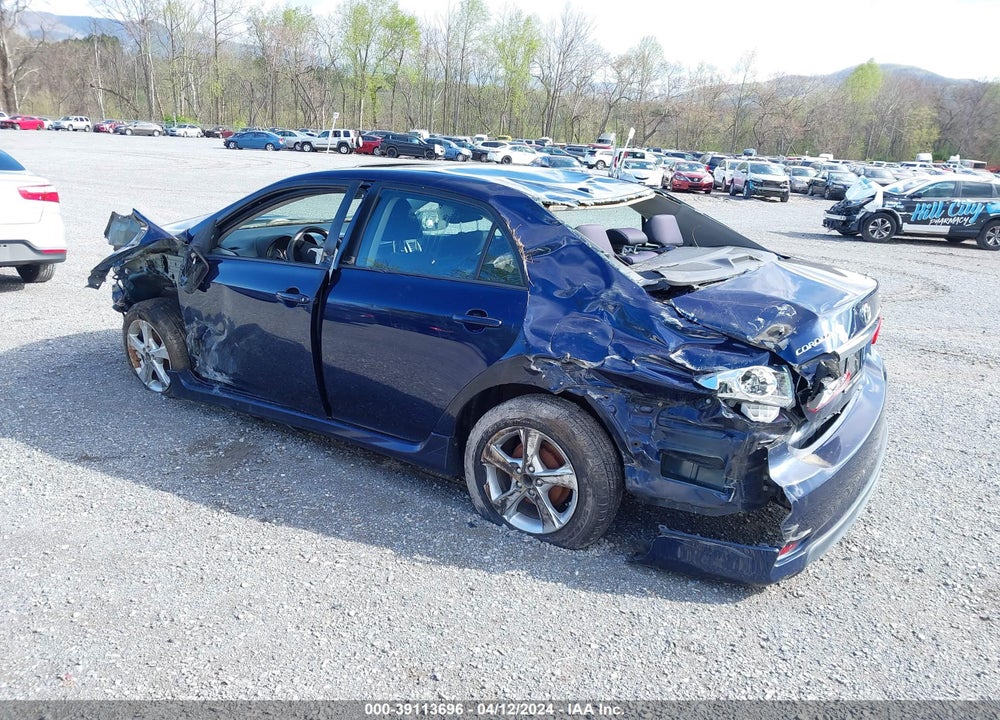 2011 TOYOTA COROLLA S VIN: 2T1BU4EE1BC678936
