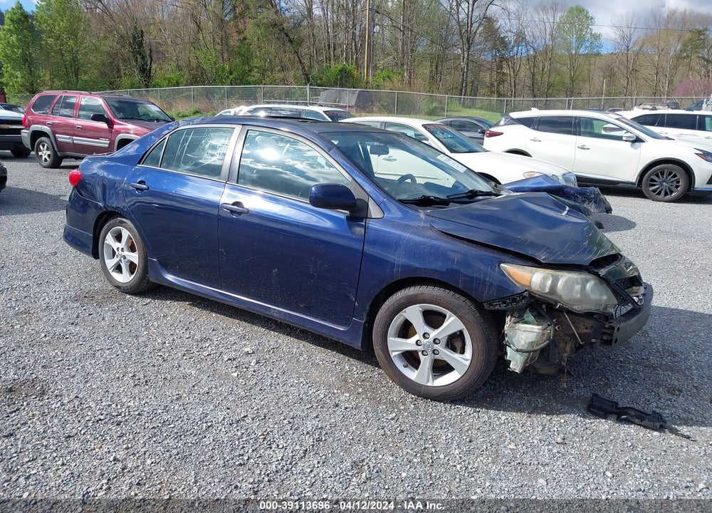 2011 TOYOTA COROLLA S VIN: 2T1BU4EE1BC678936