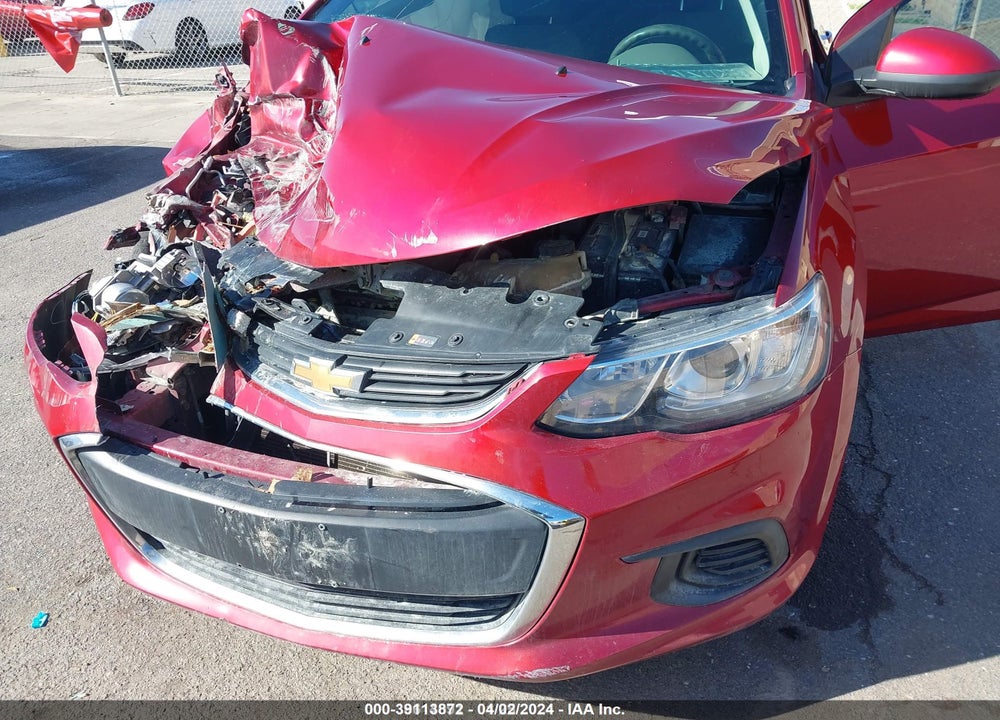2017 CHEVROLET SONIC VIN: 1G1JD5SH0H4126882